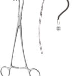 Neurosurgery , Atraumatic aorta forceps, acc. to Wylie