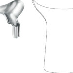 Gynecology , Retractor blade, acc. to Scherbak