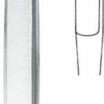 Rhinology , Rhinoplastic knife, acc. to Joseph, straight