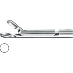 Tonsillectomy, laryngo-bronchoscopy , Tip for laryngoscopic forceps, acc. to Lange