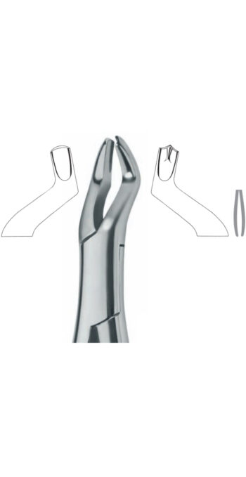 Extracting Forceps , left upper molars