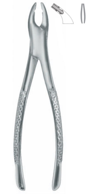 Extracting Forceps , upper and lower universal, pediatric
