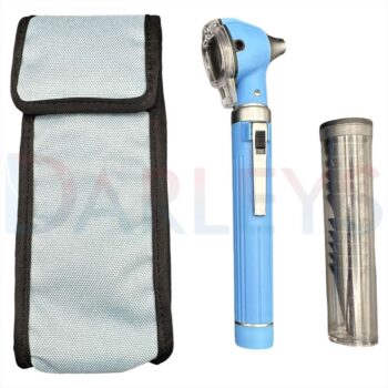 Mini Otoscope Fiber Optic - Sky Blue