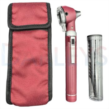 Mini Otoscope Fiber Optic Rose